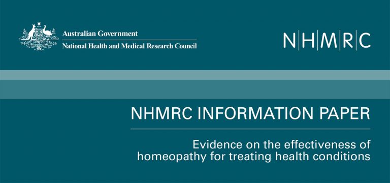 Facts about the NHMRC Homeopathy Review